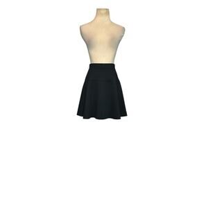 Old Navy black pull on A line mini skirt size Small